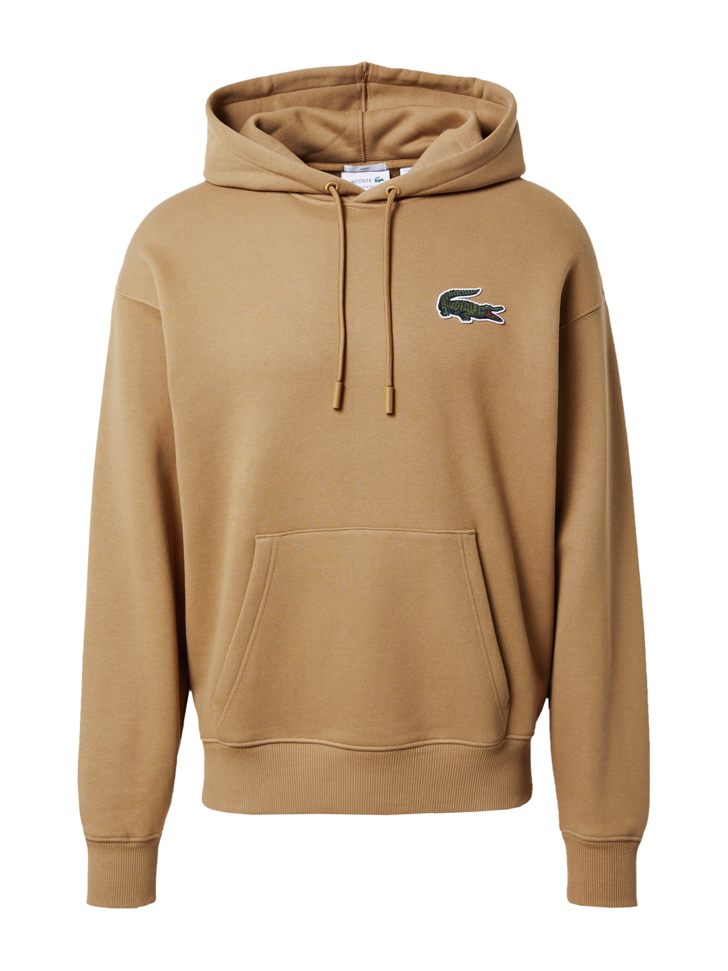 LACOSTE Tréning póló - barna: elől