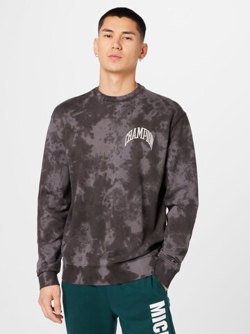 Champion Authentic Athletic Apparel Sweatshirt in Schwarz: predná strana