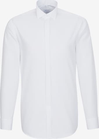 Chemise business 'Modern' SEIDENSTICKER en blanc : devant