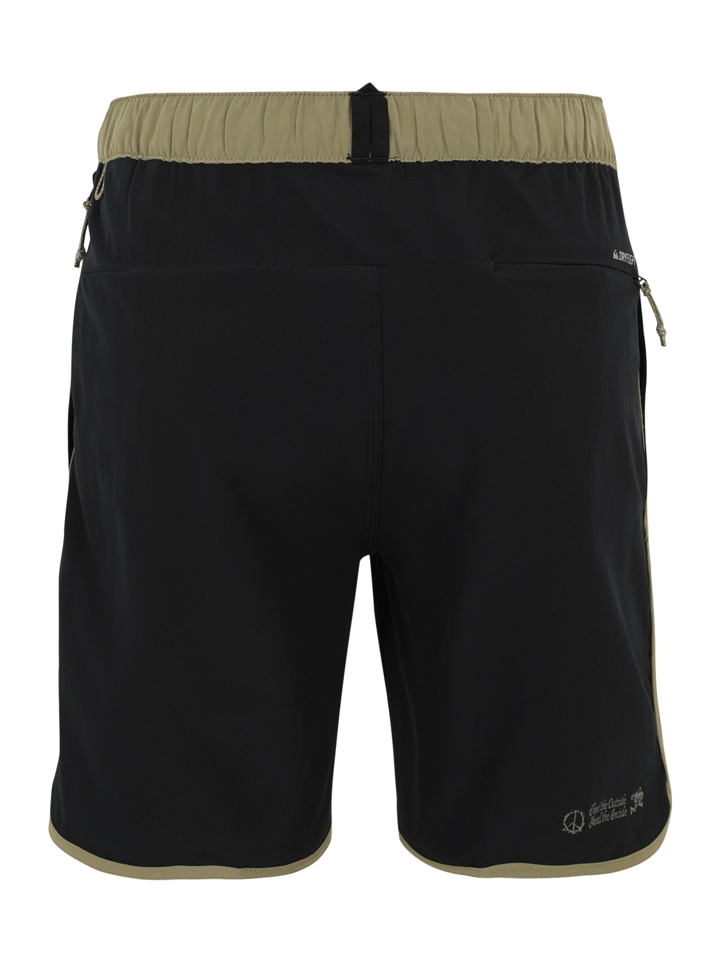 QUIKSILVER Štandardný strih Plavecké šortky 'OMNI SCALLOP' - Čierna