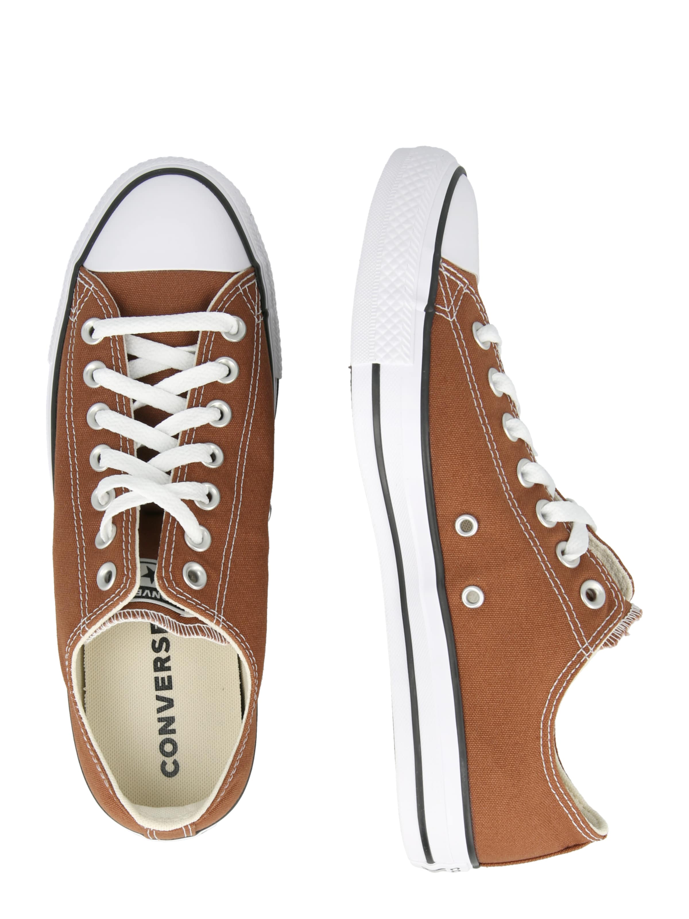 CONVERSE Низкие кроссовки 'CTAS' в Коричневый