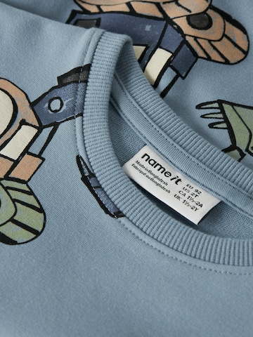 NAME IT Sweatshirt 'NMMKARK' in Blue