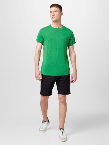 T-Shirt 'Lash' G-Star RAW en vert