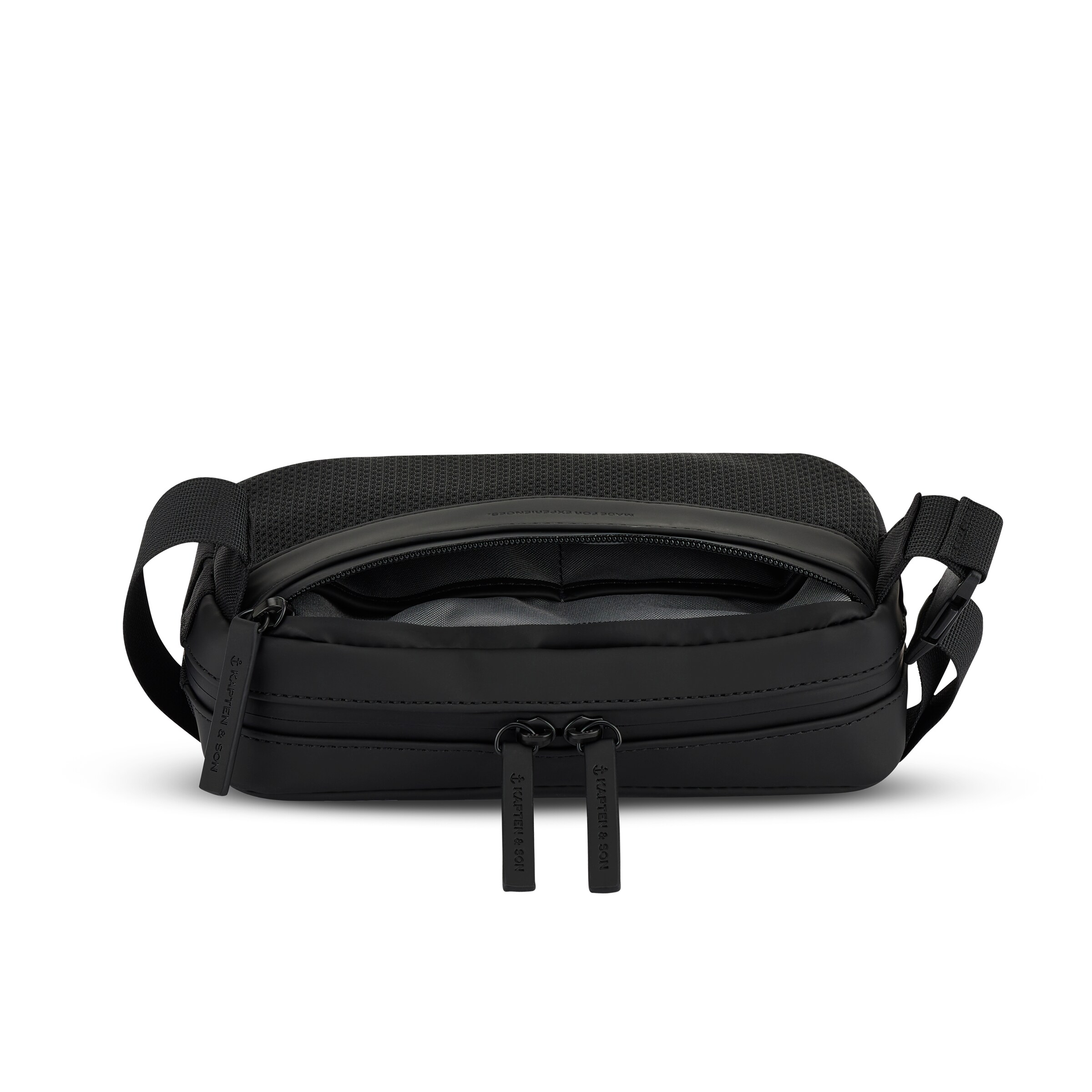 juoda Kapten & Son Rankinė ant juosmens 'Bergen Pro Crossbody'