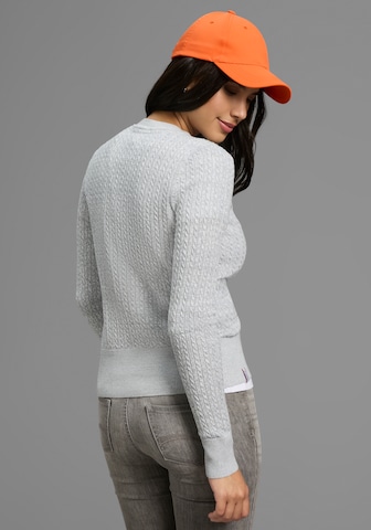 KangaROOS Strickjacke in Grau