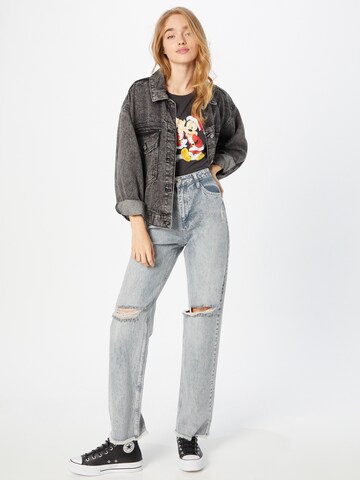 ONLY T-Shirt 'DISNEY CHRISTMAS' in Grau