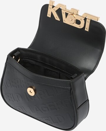 Karl Lagerfeld - Bolso de hombro en negro