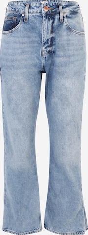 River Island Petite Wide leg Jeans in Blue: front