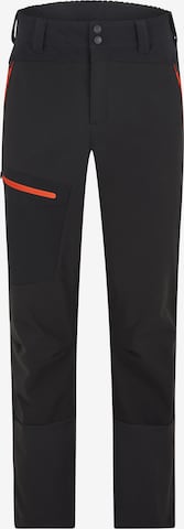 ZIENER Regular Workout Pants 'NAWO' in Red: front