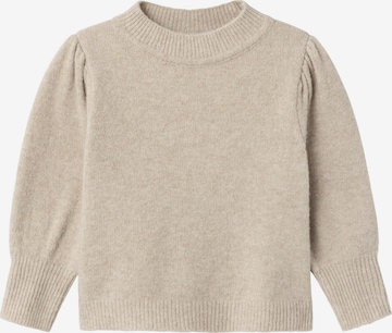 NAME IT Sweter 'OTINE' w kolorze beżowy: przód
