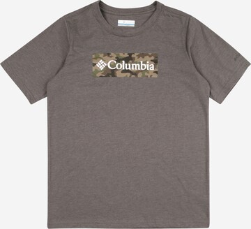 COLUMBIA Performance Shirt 'Roast and Relax' in Grey: front