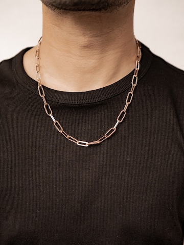 Hey Happiness Ketting 'Edge Twist' in Goud: voorkant