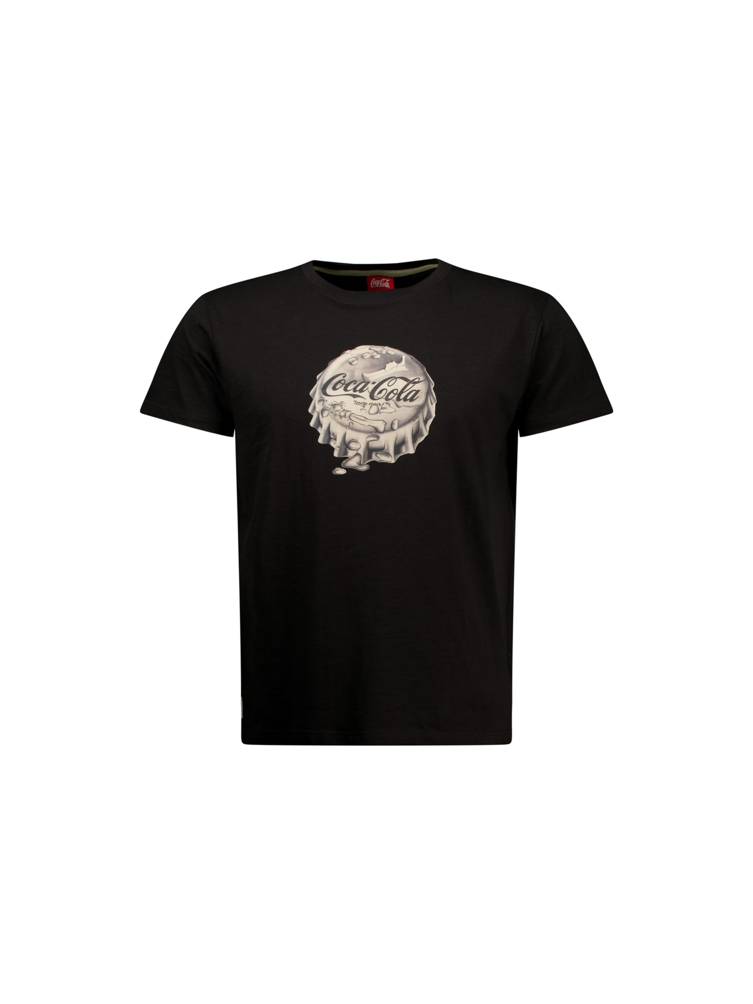Deeluxe Shirt ' TASTY ' in Zwart: voorkant