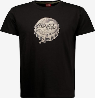 Deeluxe Shirt ' TASTY ' in Zwart: voorkant