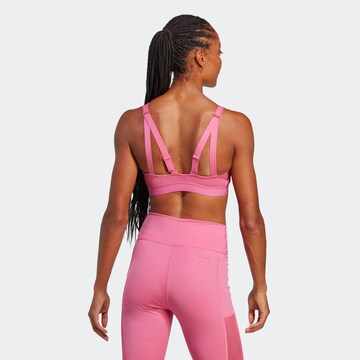 ADIDAS SPORTSWEAR Bustier Sport-BH 'Tlrd Move High-Support' in Pink