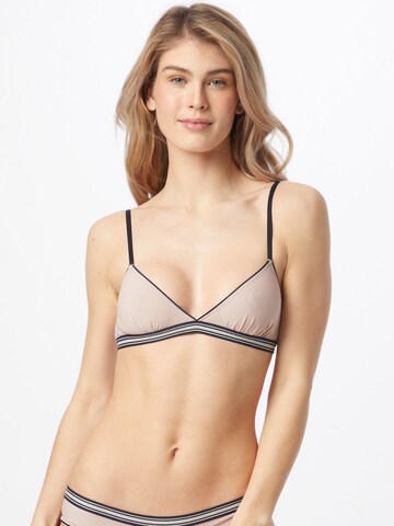 BeckSöndergaard Triangle Bra 'Groove Lana' in Pink: front