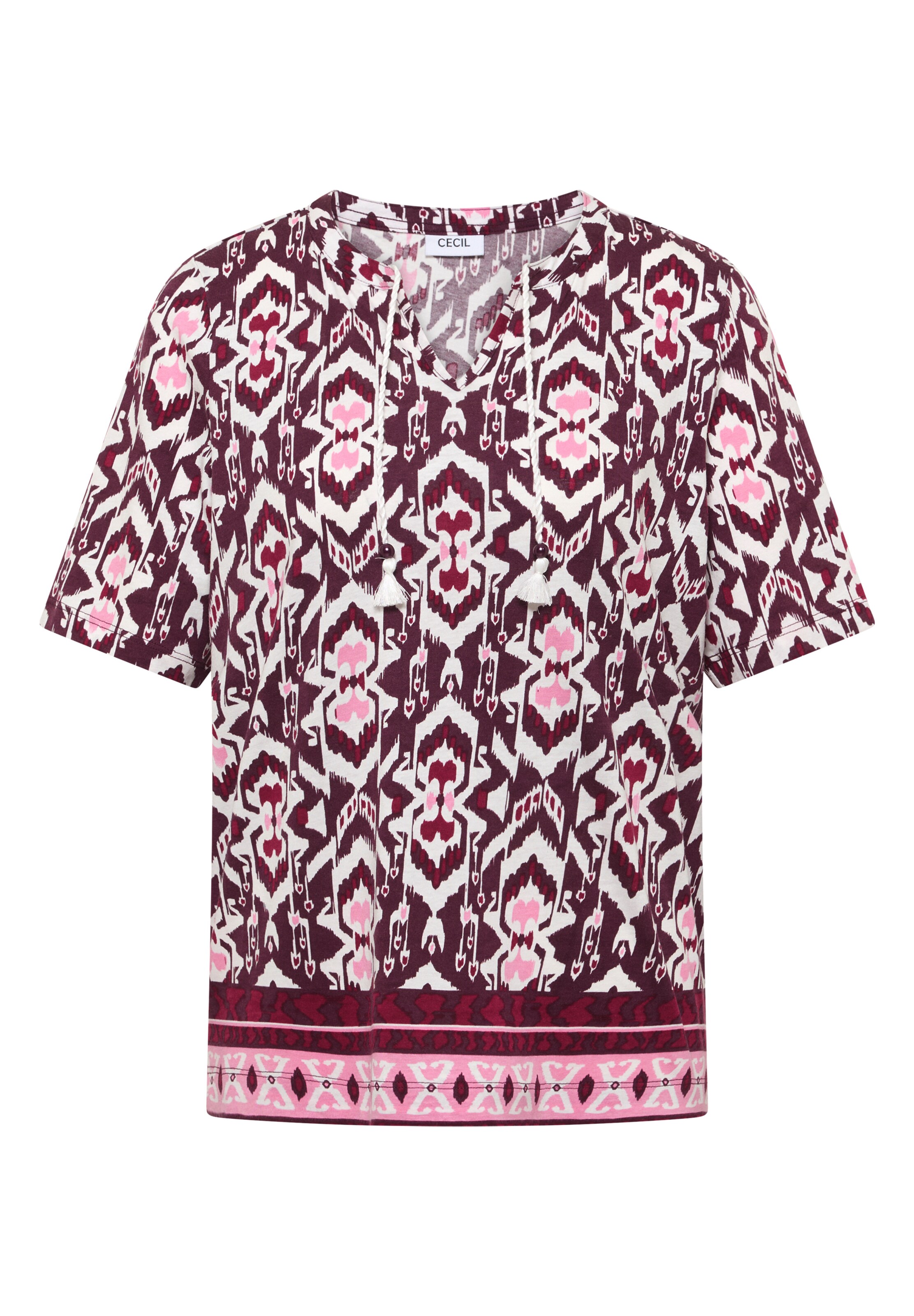 CECIL T-Shirt in Rot: Vorderseite