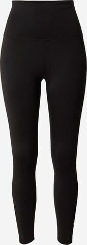 NIKE Skinny Sporthose 'One' in Schwarz: predná strana