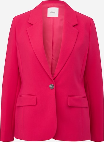 Blazer di s.Oliver BLACK LABEL in rosa: frontale