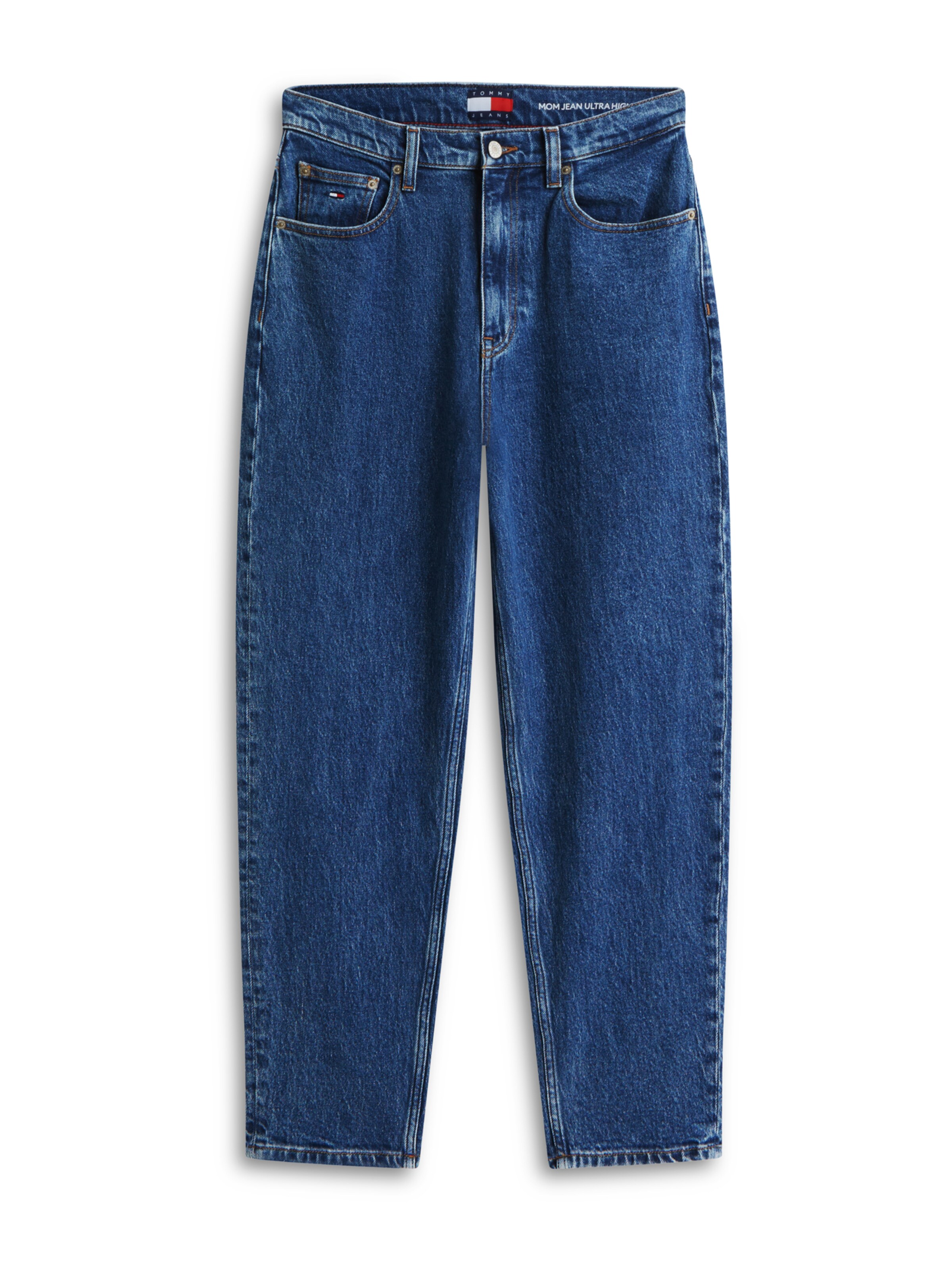 Tapered Jeans de la Tommy Jeans pe albastru: față