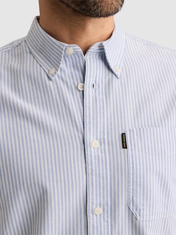 PME Legend Regularny krój Koszula 'Oxford shirt with button-down collar and chest pocket' w kolorze niebieski