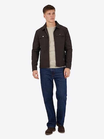 BRAVE SOUL Overgangsjakke i brun