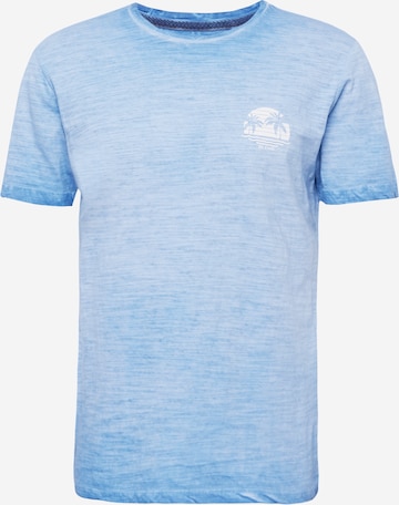 BLEND Tričko – modrá: přední strana