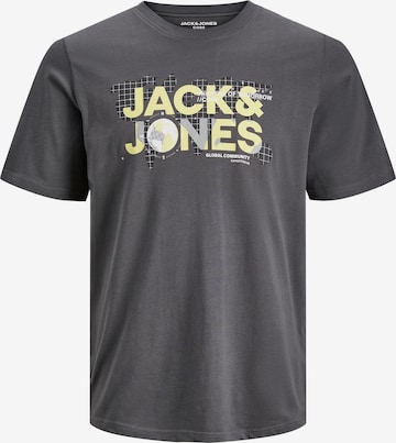 JACK & JONES Shirt 'Dust' in Grey: front