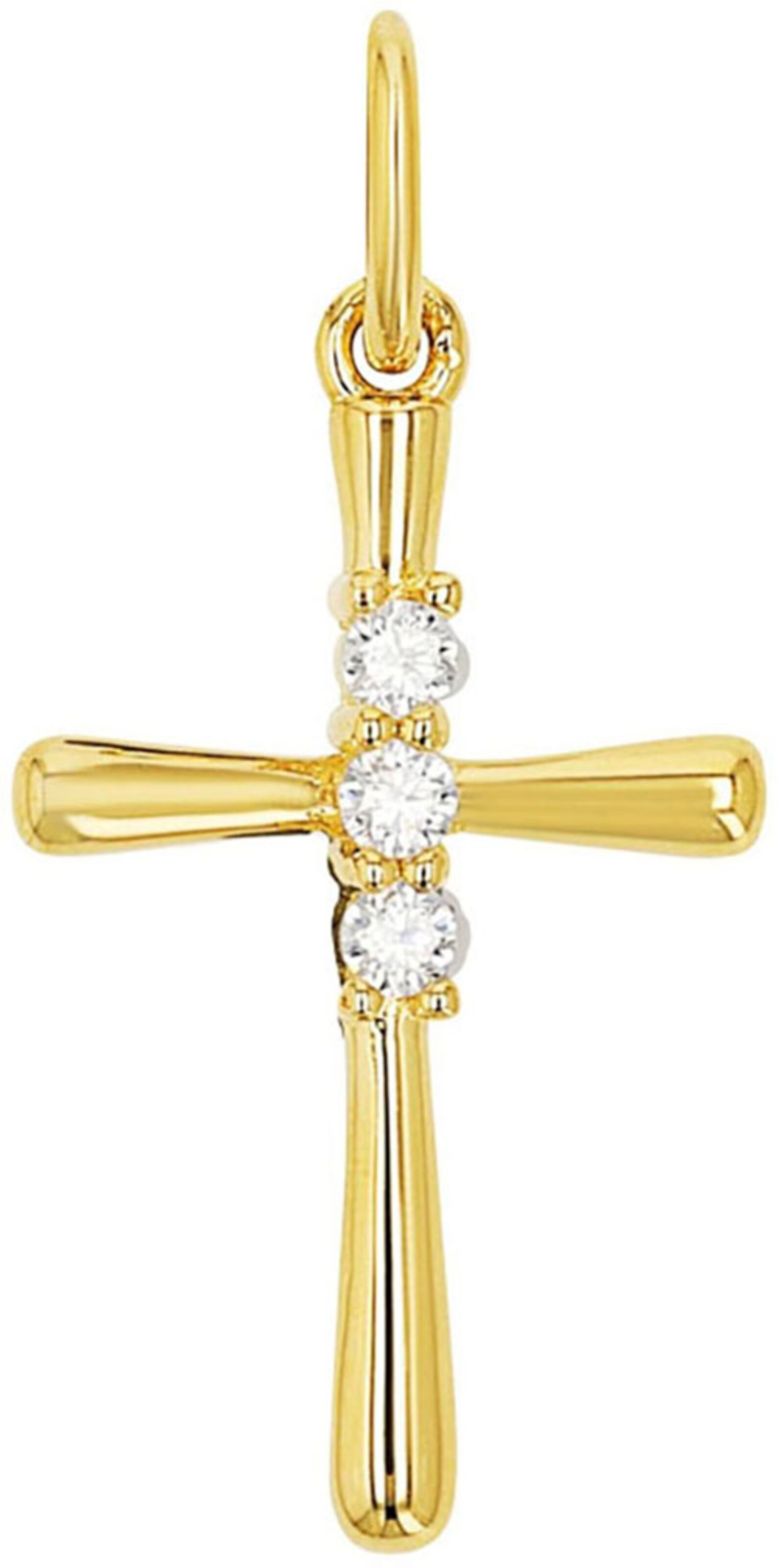 AMOR Anhänger in Gold: Vorderseite