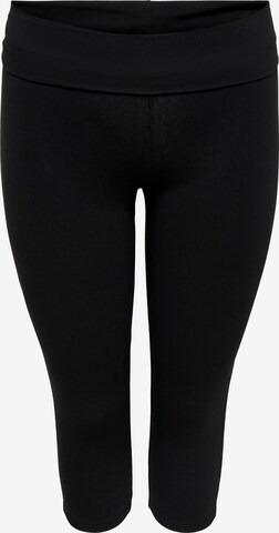 Only Play Curvy Skinny Workout Pants in Black: front