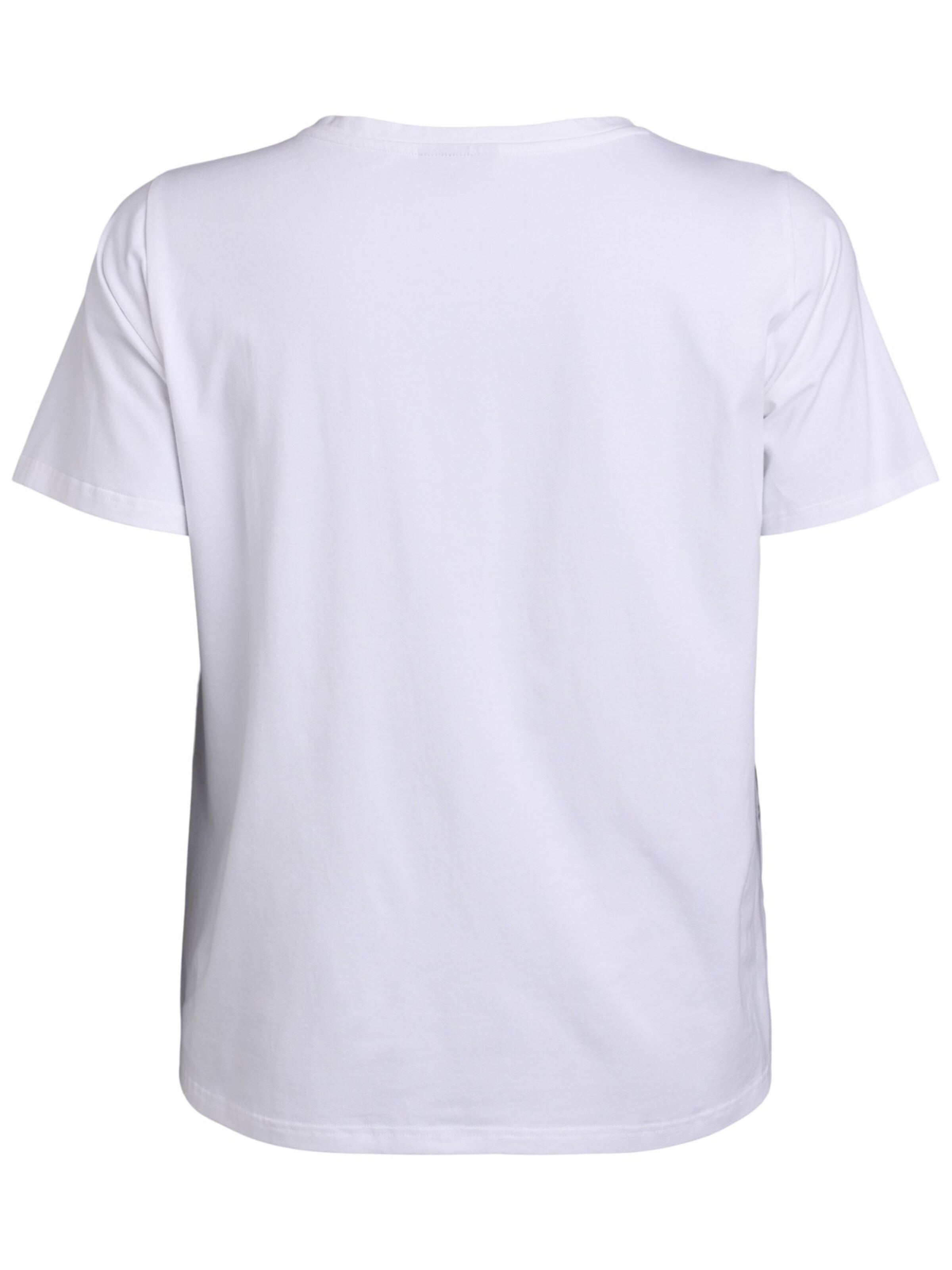 Zizzi Shirt 'Velin' in White