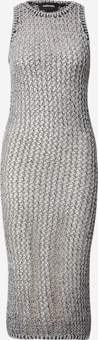 Monki Knit dress in Grey: front