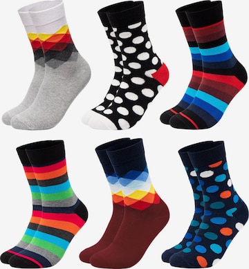 Occulto Socks 'Sigi' in Mixed colors: front