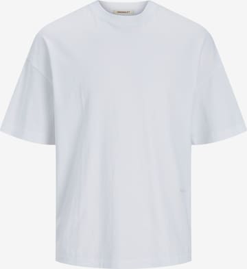 T-Shirt 'Milos' JACK & JONES en blanc : devant