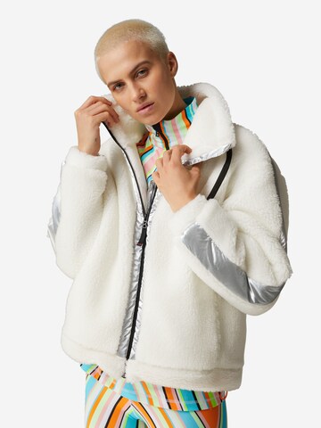 Bogner Fire + Ice Fleecejacke 'Ninetta' in Weiß: Vorderseite