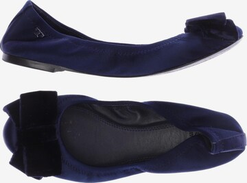 Tory Burch Flats & Loafers in 37,5 in Blue: front