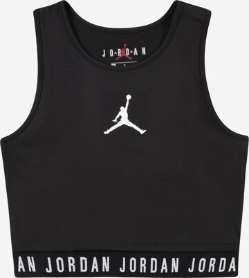 Top di Jordan in nero: frontale