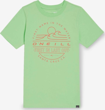 O'NEILL - Camiseta en verde: frente