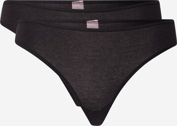 Hunkemöller Thong 'Kim' in Black: front