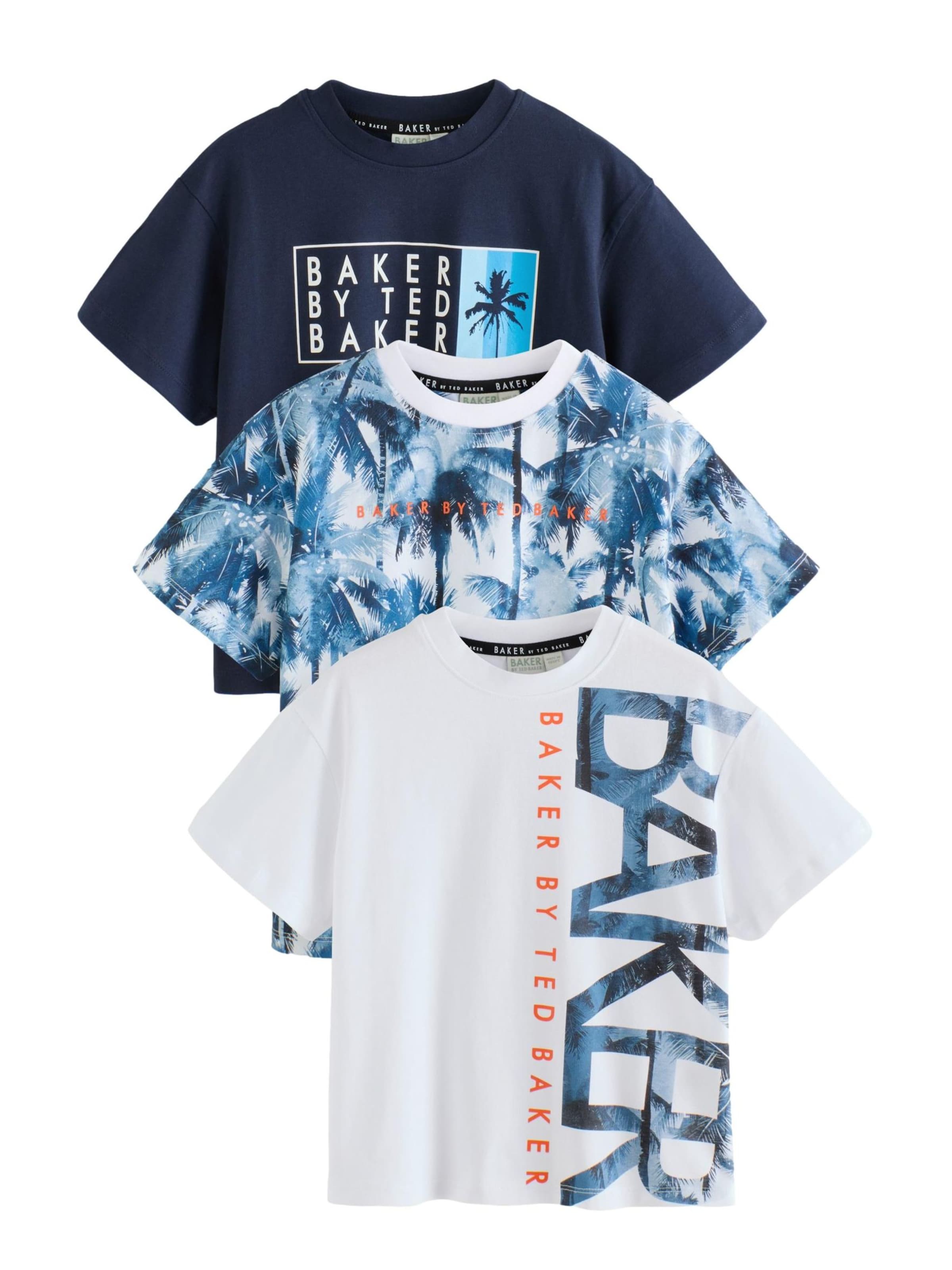 Maglietta di Baker by Ted Baker in blu: frontale