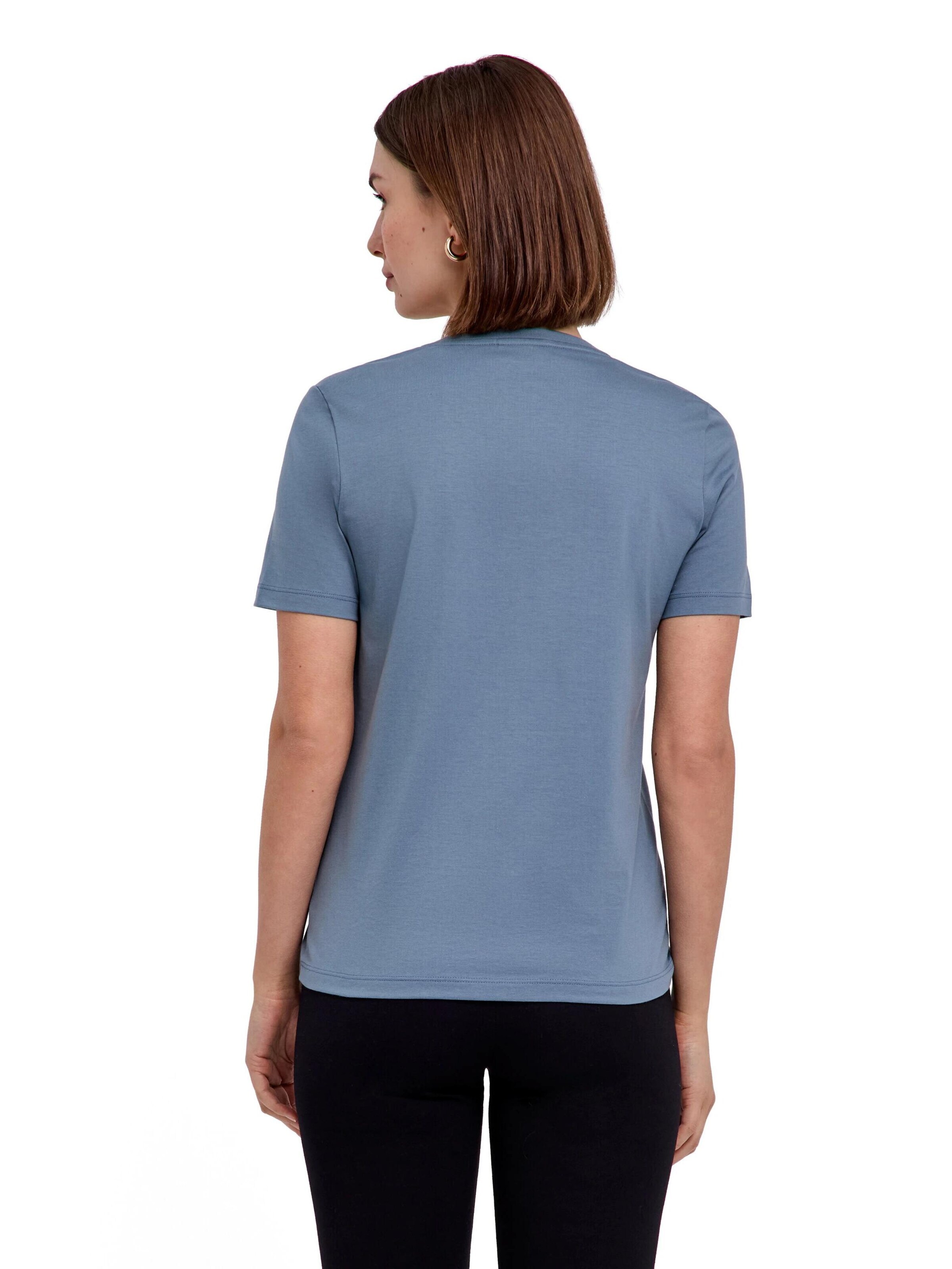 FALKE Shirt 'Essential Cotton'‌‌‌‌‌‌ in Blau