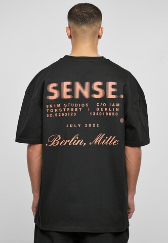 9N1M SENSE T-Shirt 'Sense Anatomy 2' in Schwarz