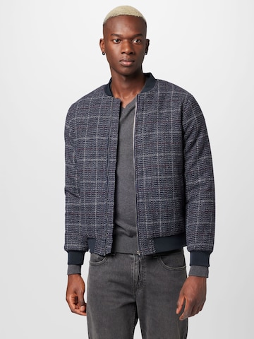 BURTON MENSWEAR LONDON - Chaqueta de entretiempo en azul: frente