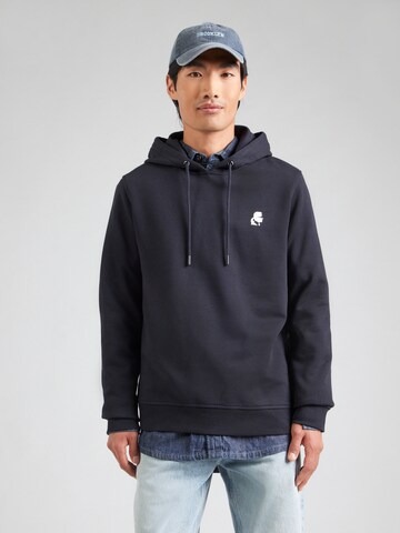 Karl Lagerfeld Mikina - Modrá: predná strana