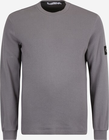 Calvin Klein Jeans Plus Shirt in Grey: front
