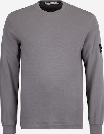 Calvin Klein Jeans Plus Shirt in Grey: front