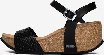 Bayton - Sandalias 'Maya' en negro: frente