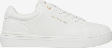 Baskets basses s.Oliver en blanc : devant