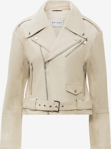 Veste mi-saison 'Hera' RICANO en blanc : devant
