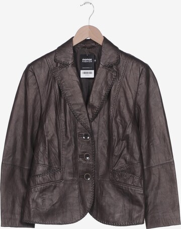 GERRY WEBER Jacket & Coat in XL in Brown: front